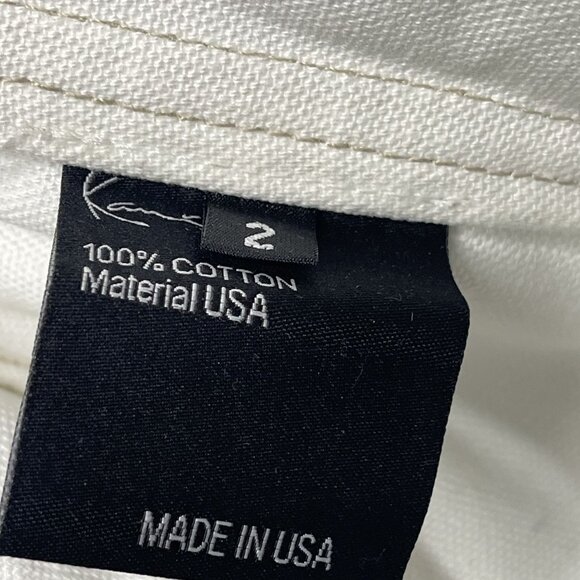 Karl Kani Vintage Denim White Oversized Jacket Size 2 - Picture 8 of 9